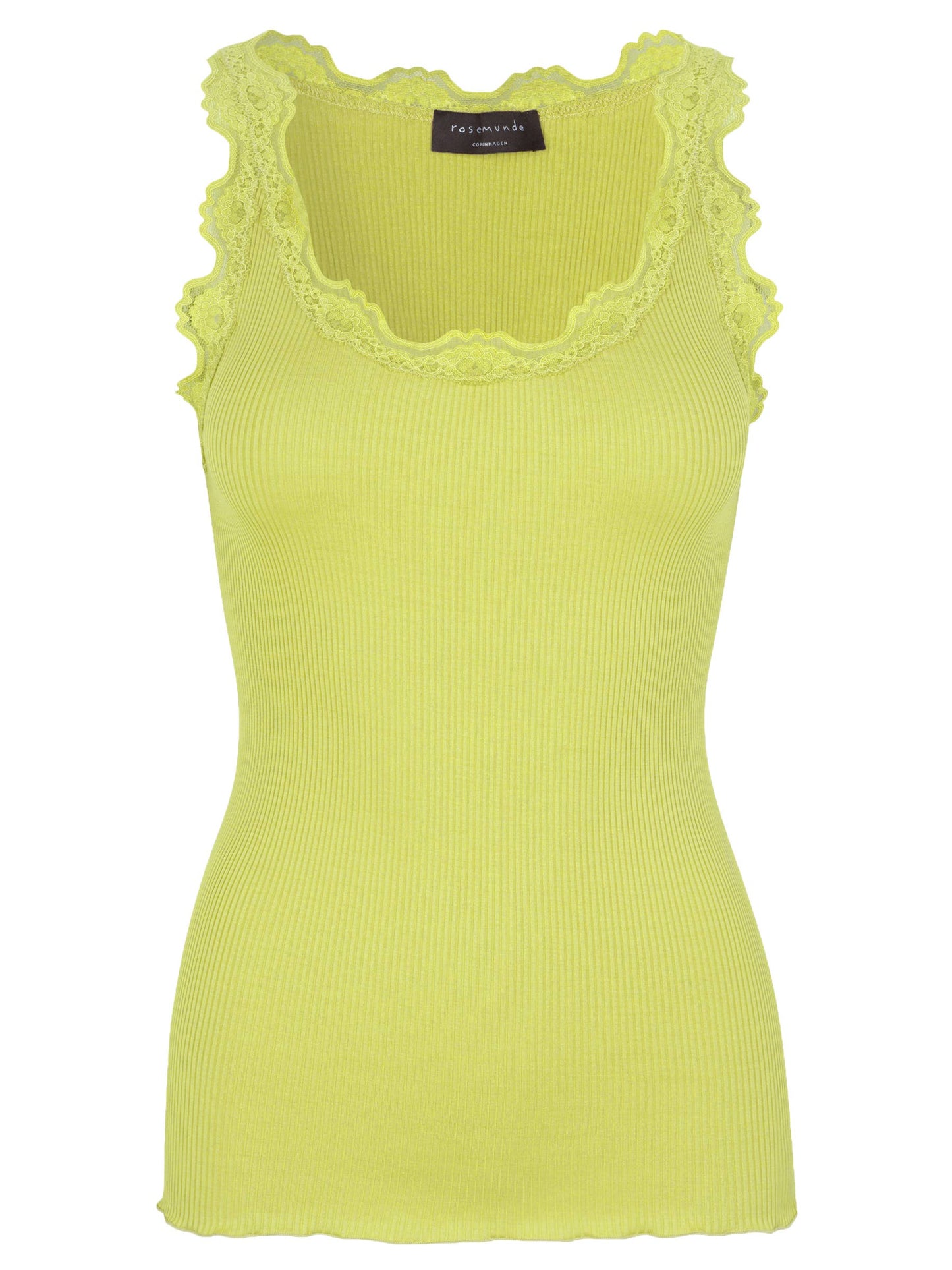 Rosemunde Silk Top w/Lace