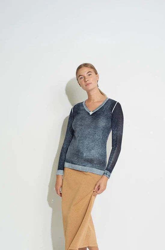 Overdye V Neck - Kokun