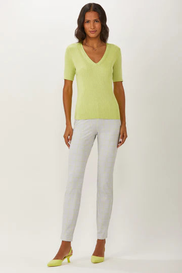 Springfield Slim Pull On Pants - Ecru