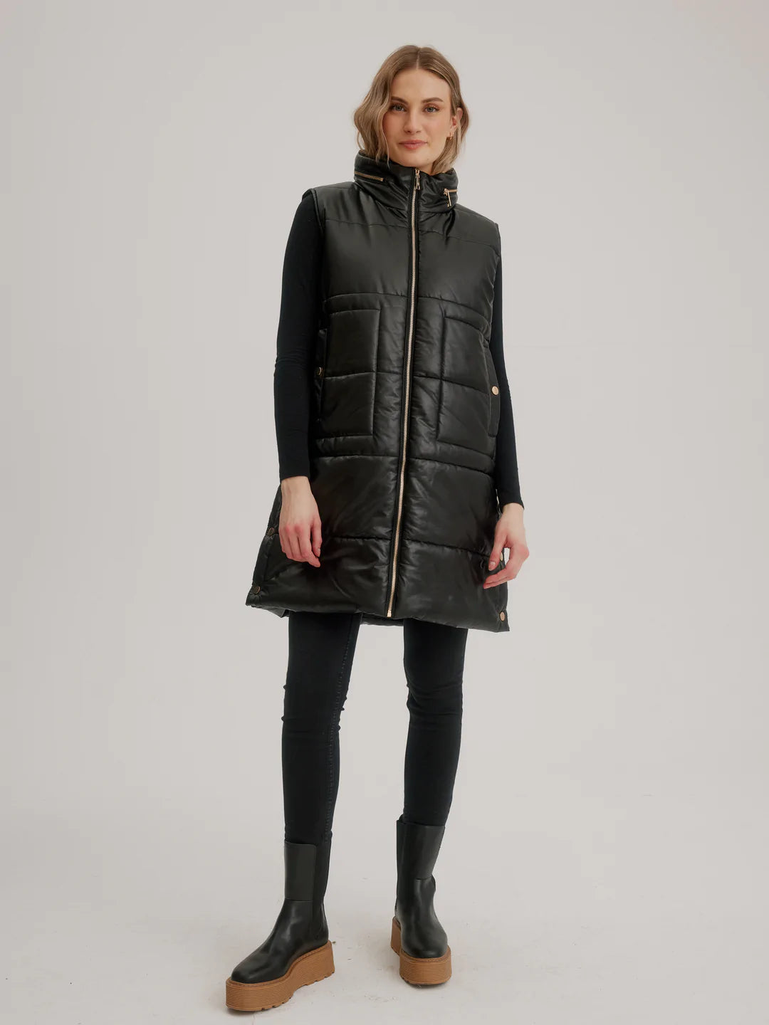 Nikki Jones Puffy Vest K5142RK-815 - Capital Garment