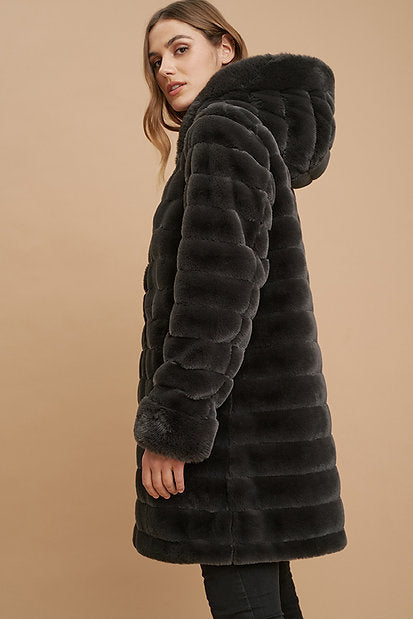 Reversible Hooded Jacket - Nikki Jones