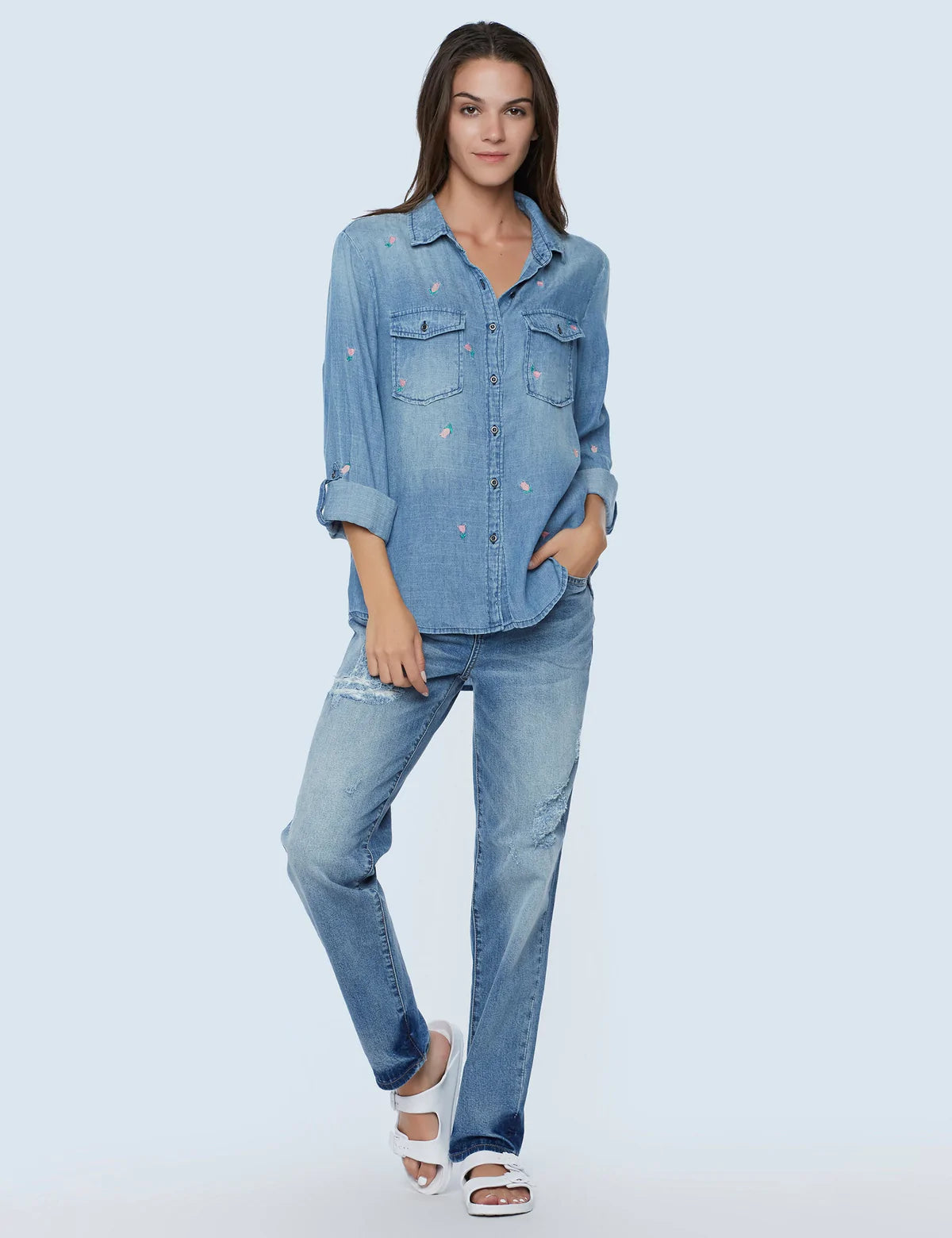 Rose Garden Shirt BT4811T - Billy T Shop
