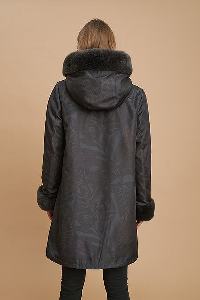 Reversible Hooded Jacket - Nikki Jones