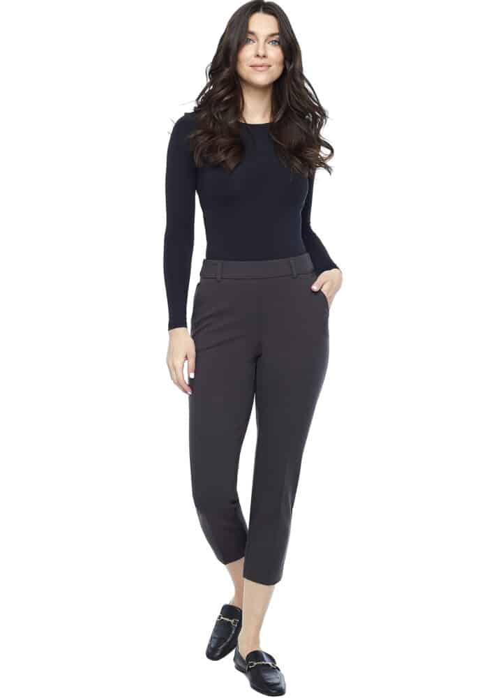 Lola Ponte Wide-Leg Cropped Pant - I Love Tyler Madison