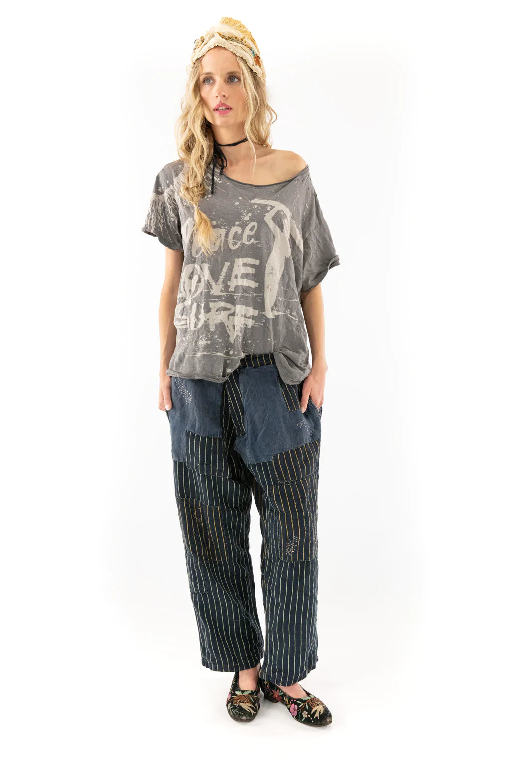 Peace, Love and Surf T 1160 - Magnolia Pearl