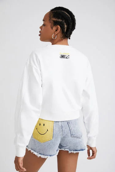 Desigual Smiley Sweatshirt