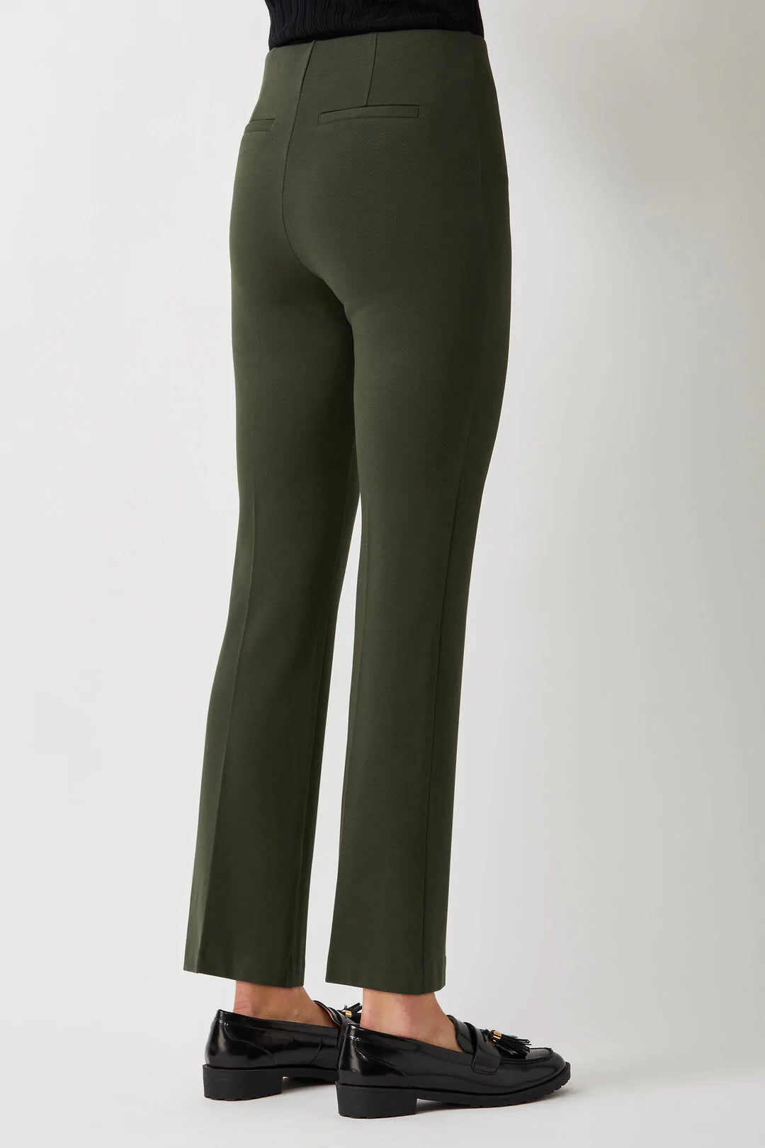 Prince Cropped Flare Leg Pant - ECRU
