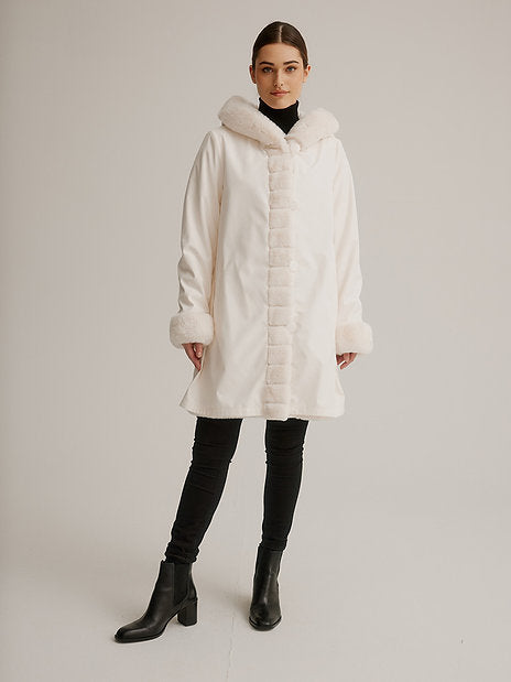 Reversible Hooded Jacket - Nikki Jones