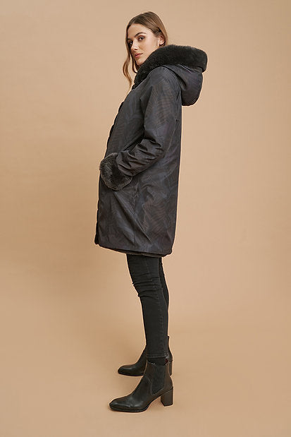 Reversible Hooded Jacket - Nikki Jones