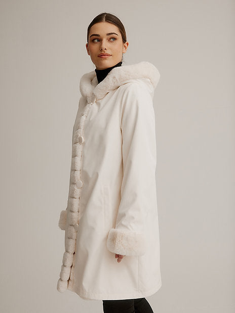 Reversible Hooded Jacket - Nikki Jones
