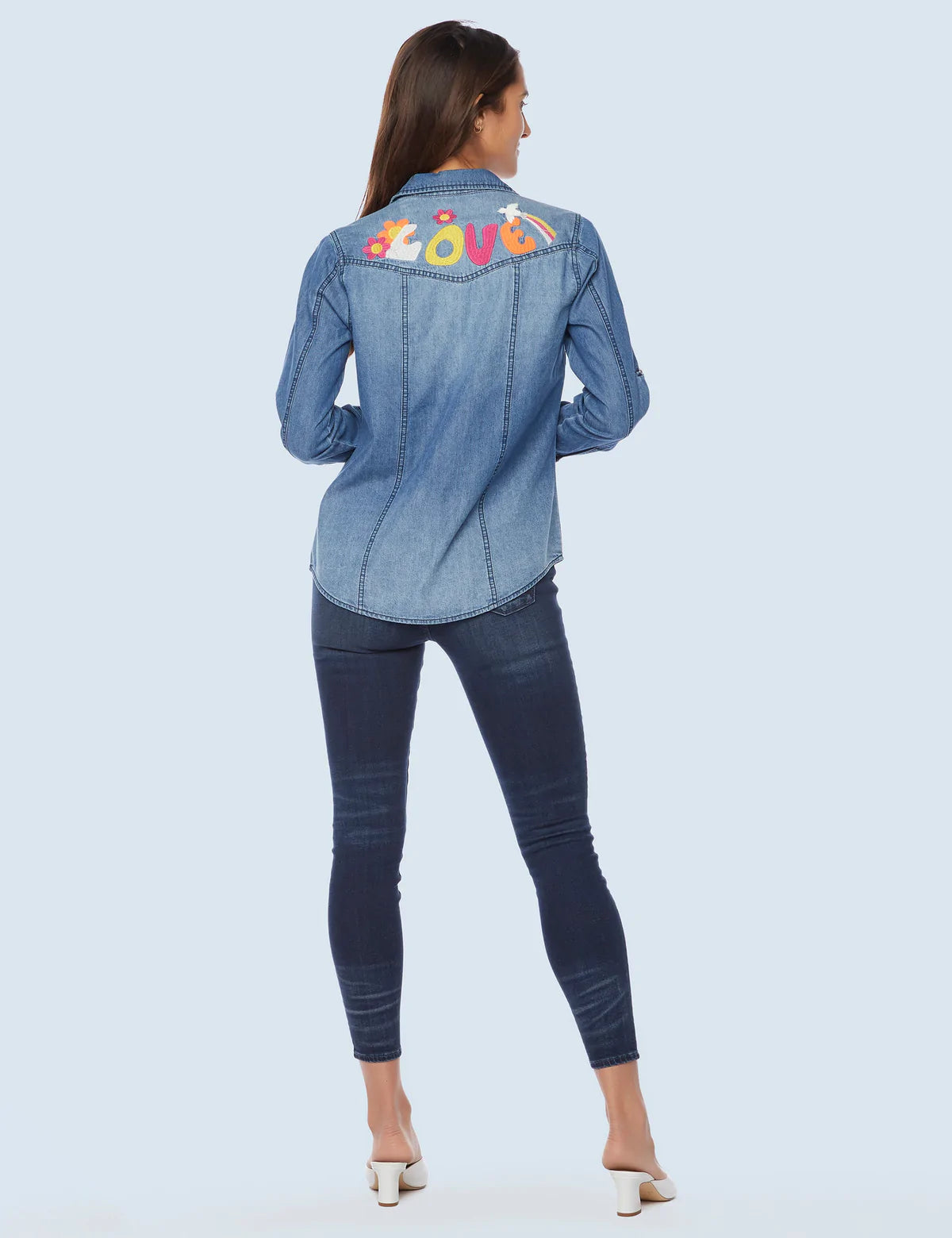 Peace & Love Shirt BT4047T - Billy T Shop