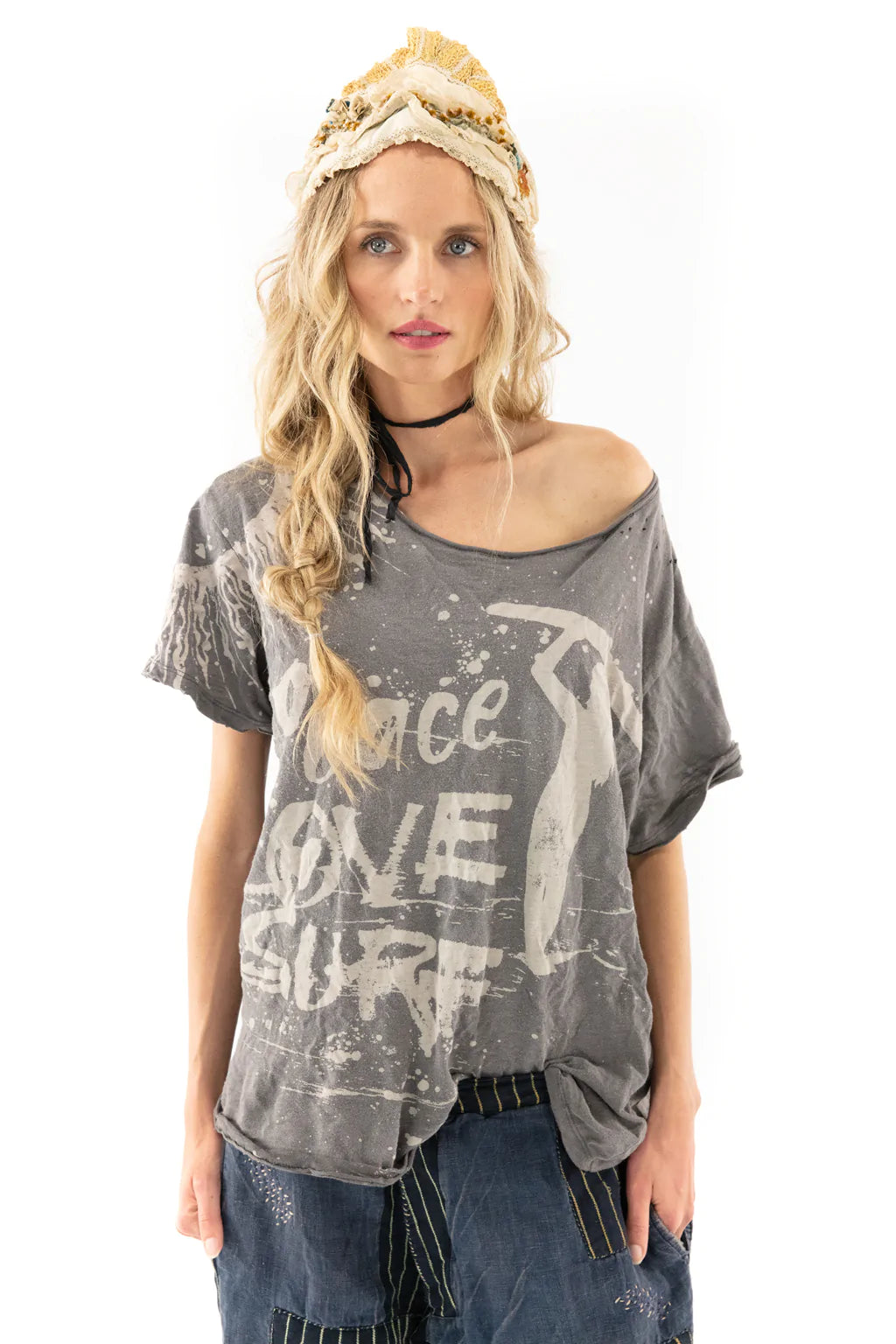 Peace, Love and Surf T 1160 - Magnolia Pearl