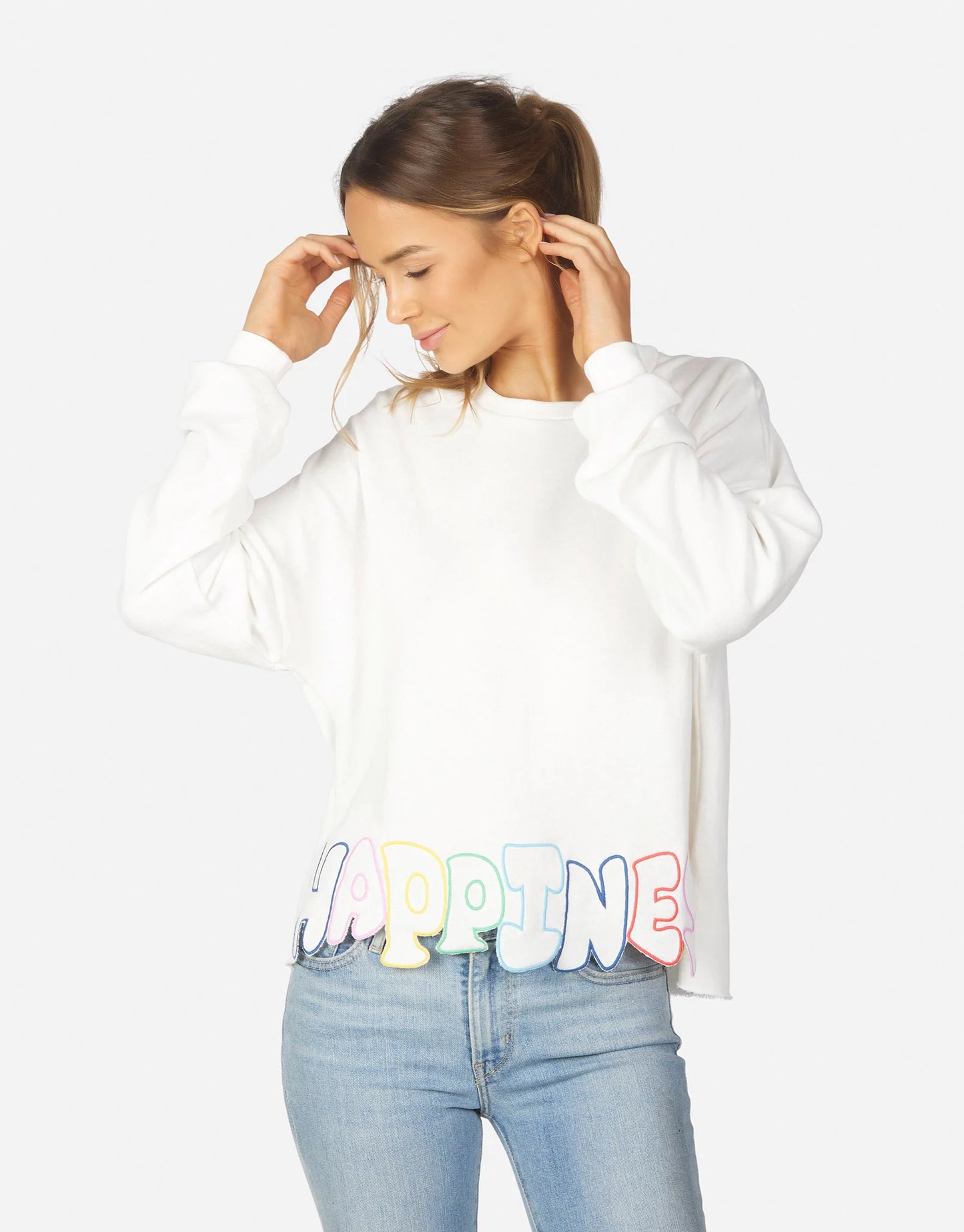 Lee Happiness Embroidery - Lauren Moshi