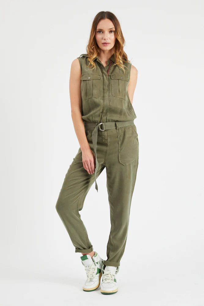 Etienne marcel top denim jumpsuit