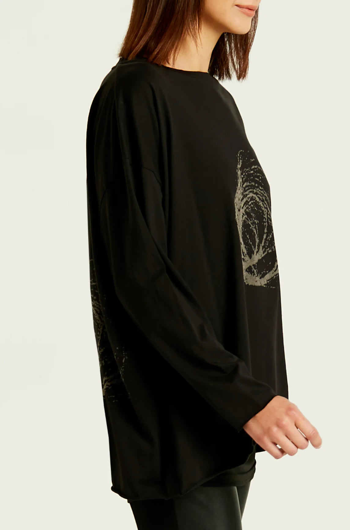 PIMA COTTON LUXURY TUMBLEWEED BOXY T - PLANET