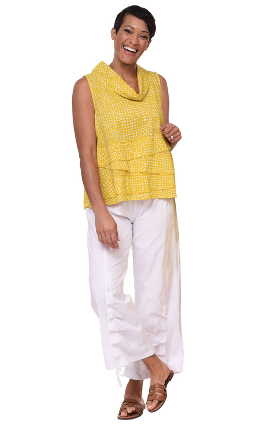 CV63 Leilani Top in Goldfish Dots*: L