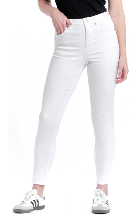 28" Classic Butter WHITE Skinny Ankle Jean 🤍🤍🤍: 16/33