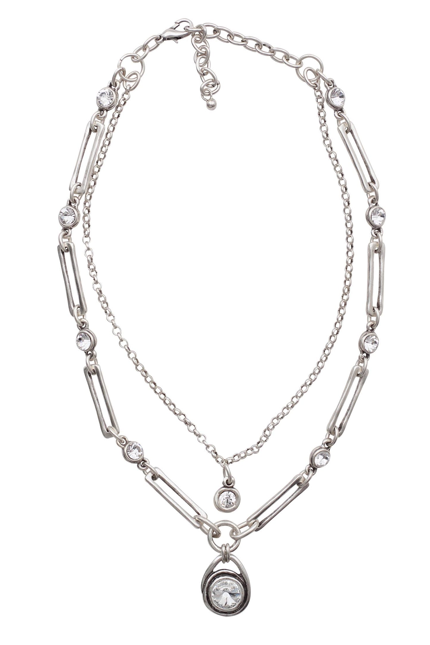 Handmade Pewter Necklace - 3817