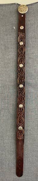 Leather belt B4203