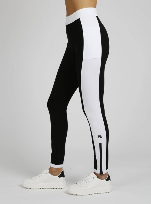 New Racing Legging - Blanc Noir