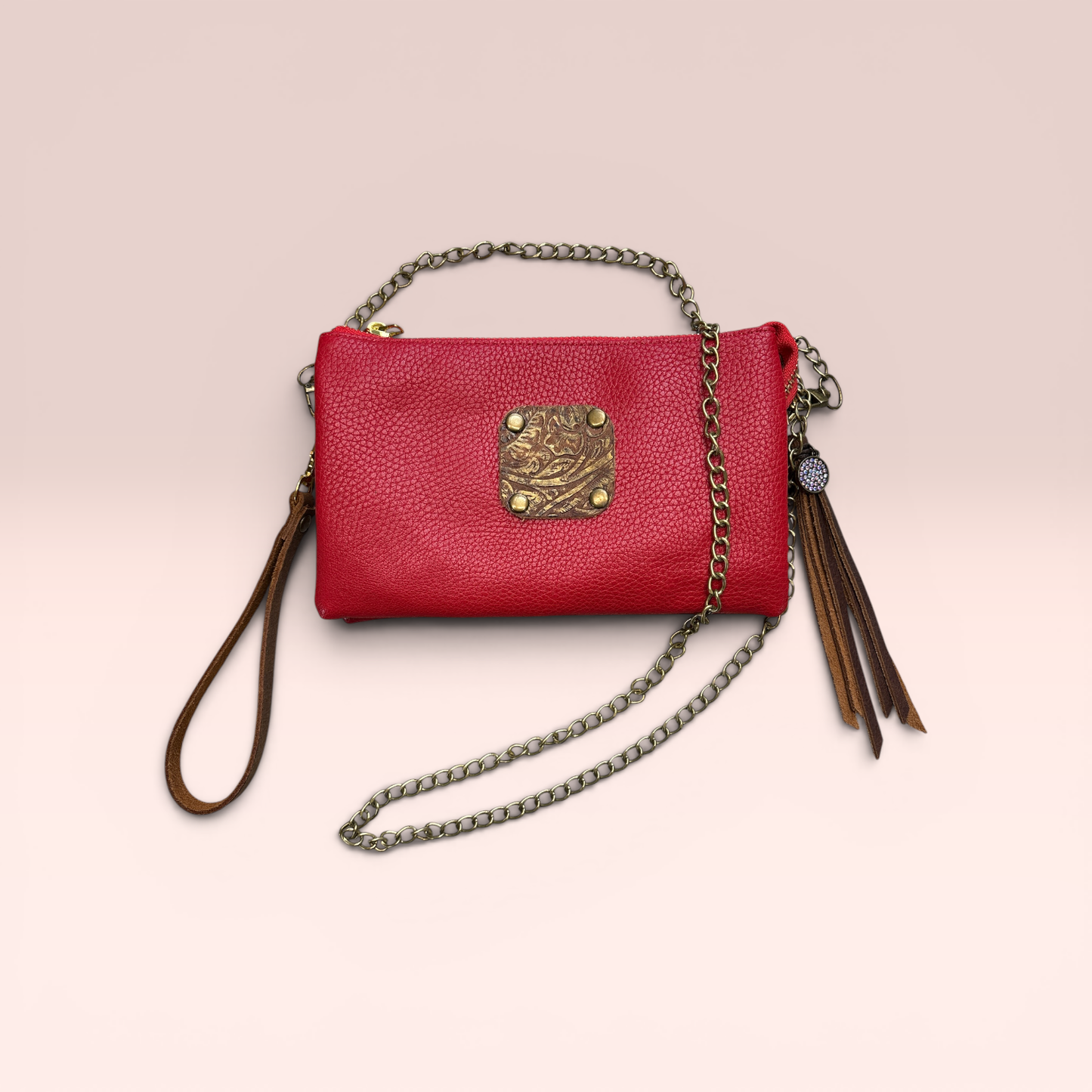 Red Crossbody