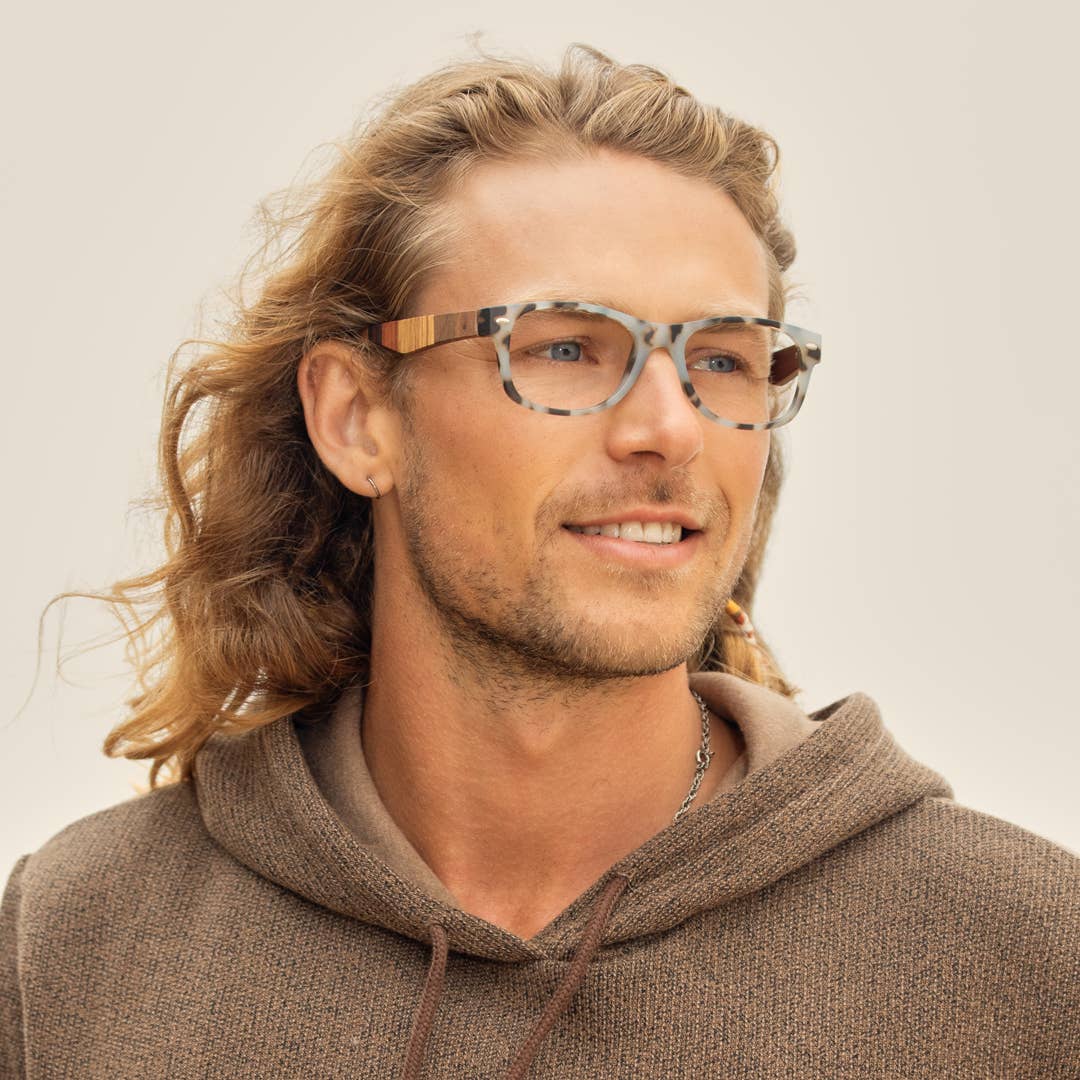 BP20213 - River - Slate Blue / Multi Wood /Blue Light Filter: 2.50