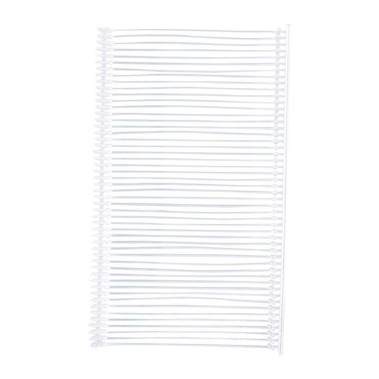 2" Clear Fine Fabric Tagging Fasteners - Carton of 5000