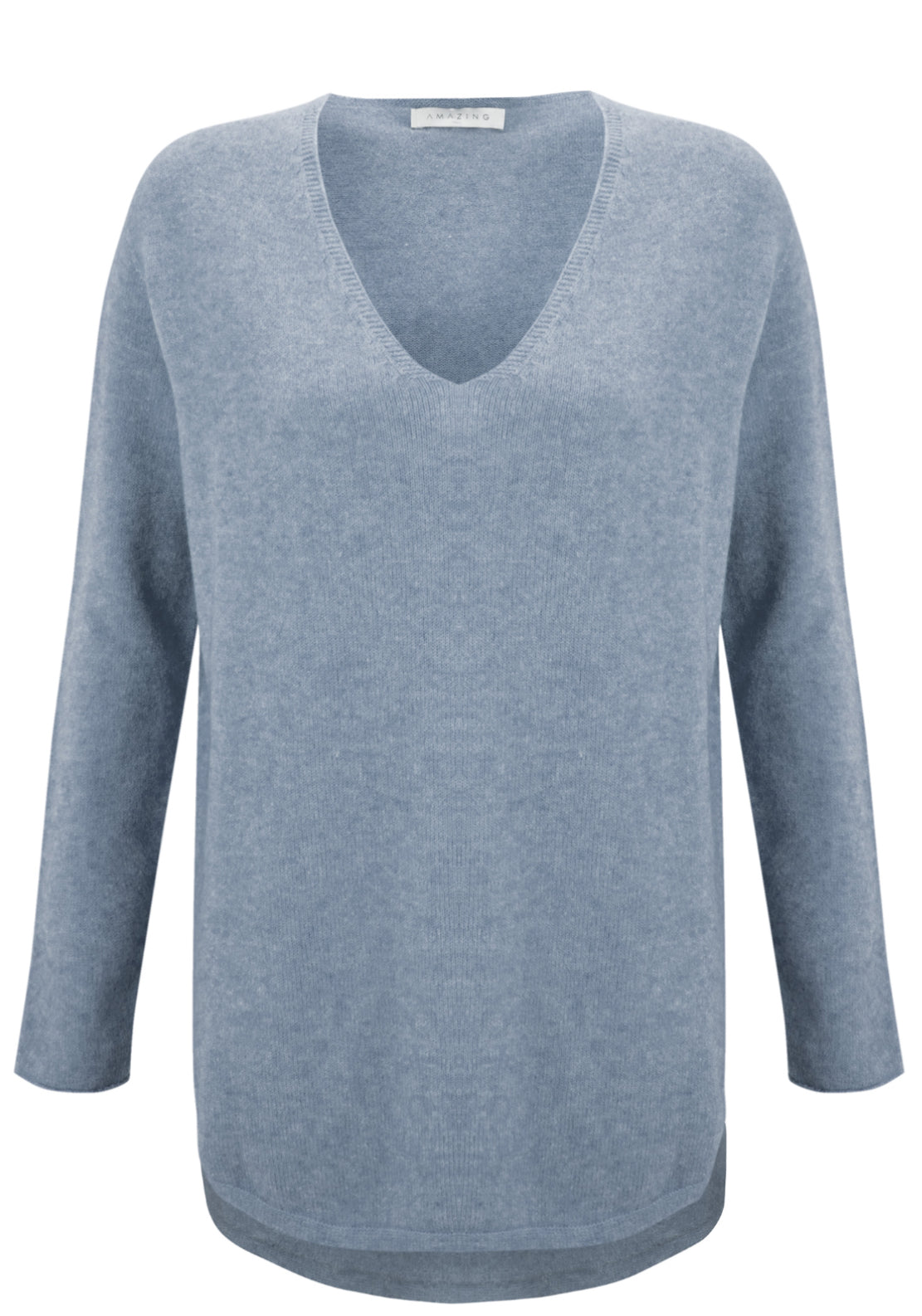 Perrie V Neck Jumper - Amazing Woman