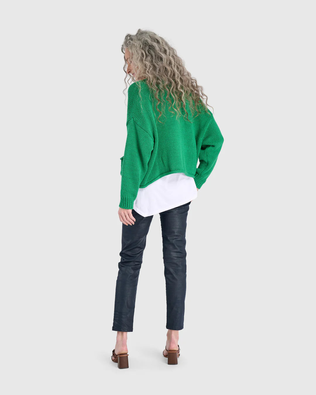 Simply Slouchy Cardigan AS43G - Alembika