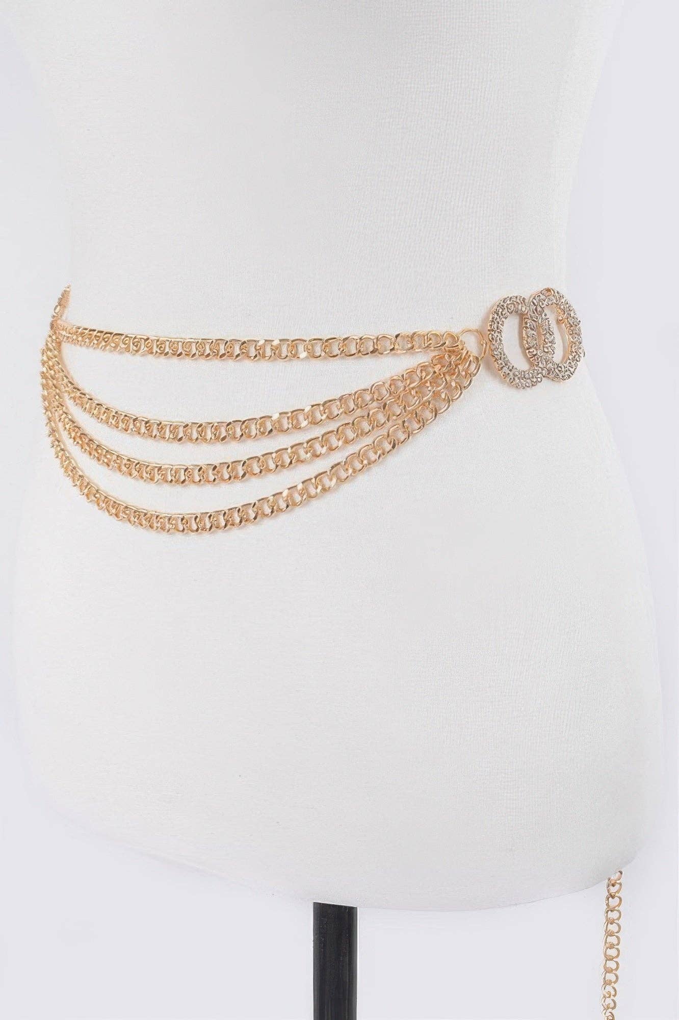 Women's Belts: INWOOD NYFW Collection BYMANYC ® New York: Gold / One Size For All