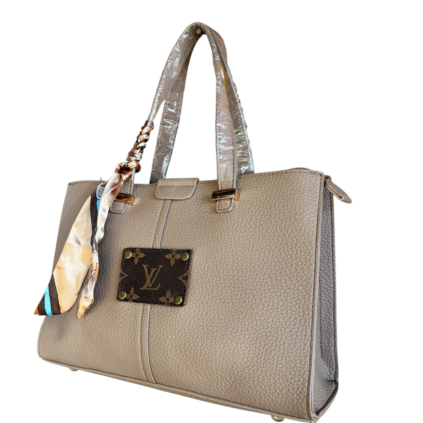 The Fast Hand Minimal Satchel in Taupe