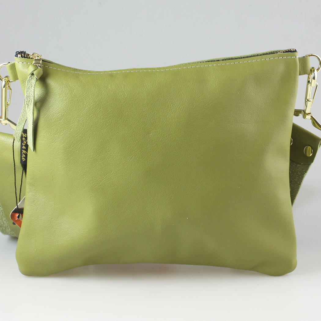 The Classic Taylor Crossbody: Custom / Custom / Matching Leather Strap