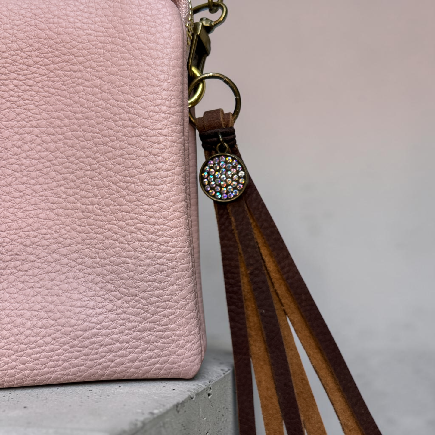 Simple Pink Crossbody