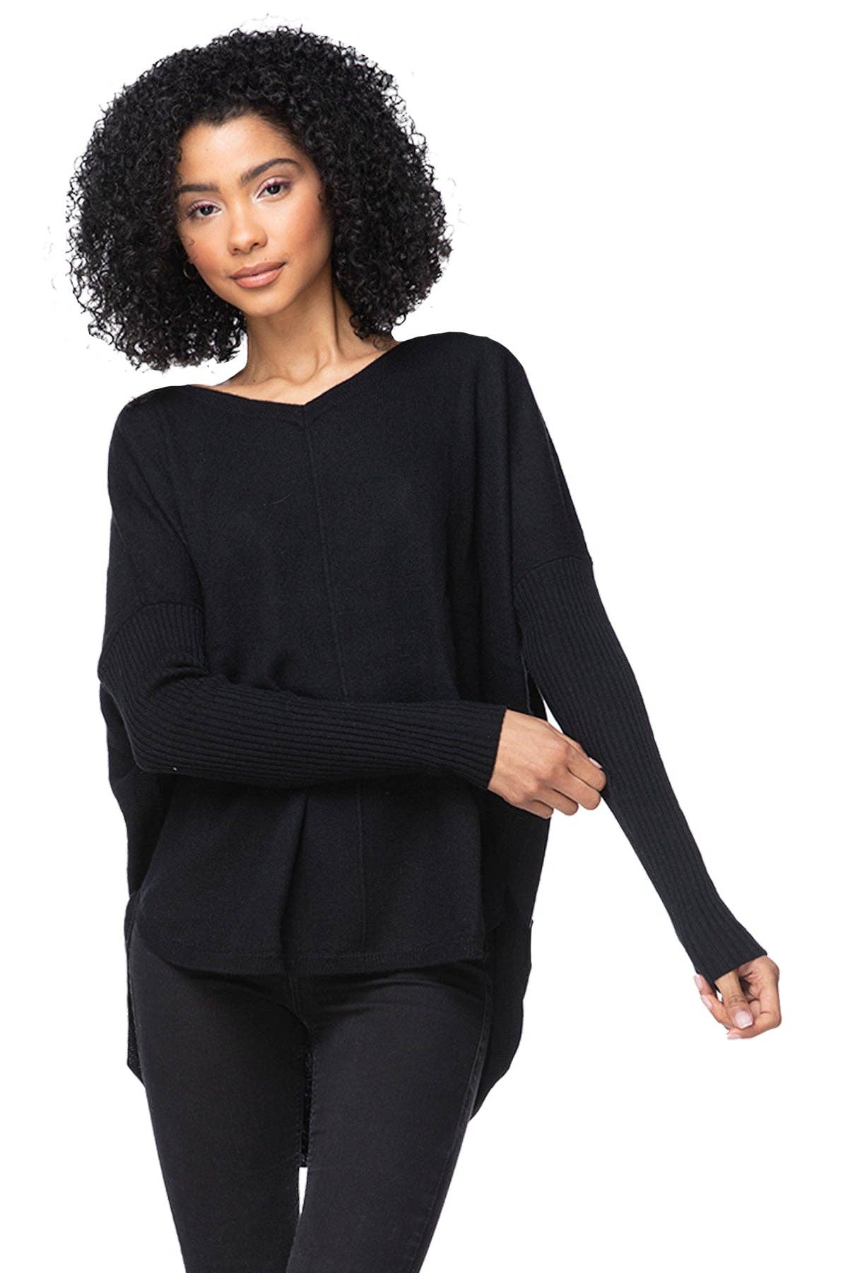 Quinn Washable Cashmere Hoodie Sweater