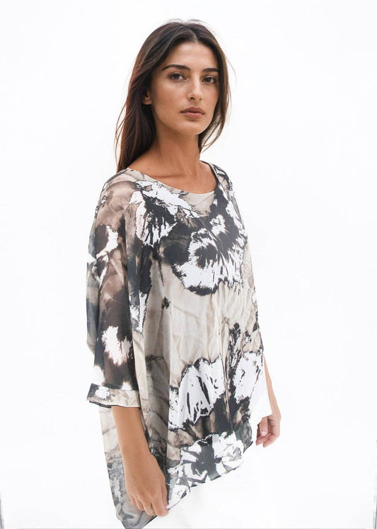Capri Poncho in La Boheme - In Stock: 0001