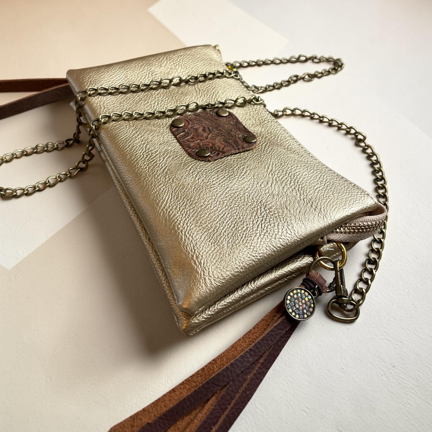 Gold Crossbody