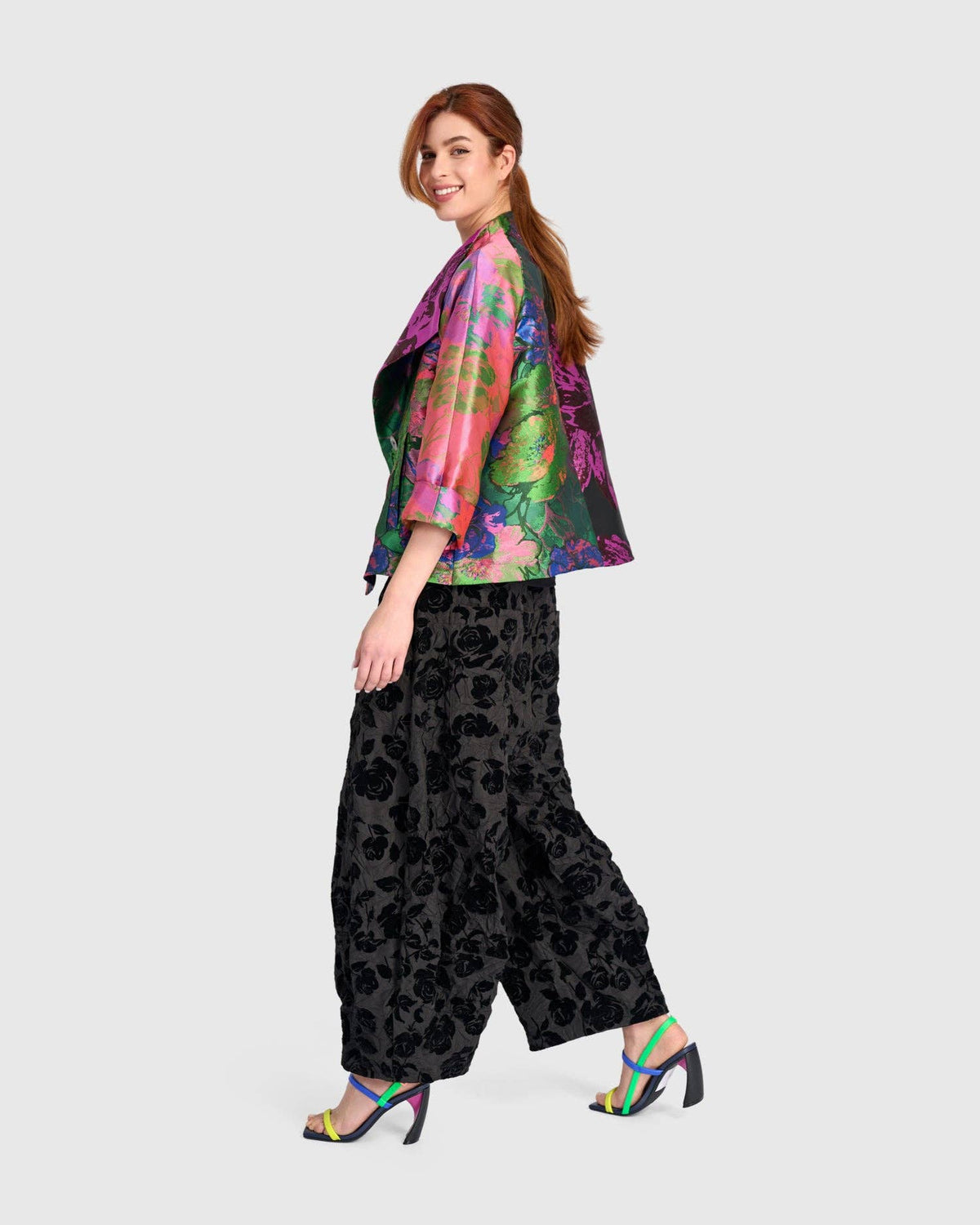 Apotheosis Cocktail Jacket, Jacquard Mix: MIX / L (US 14-16)