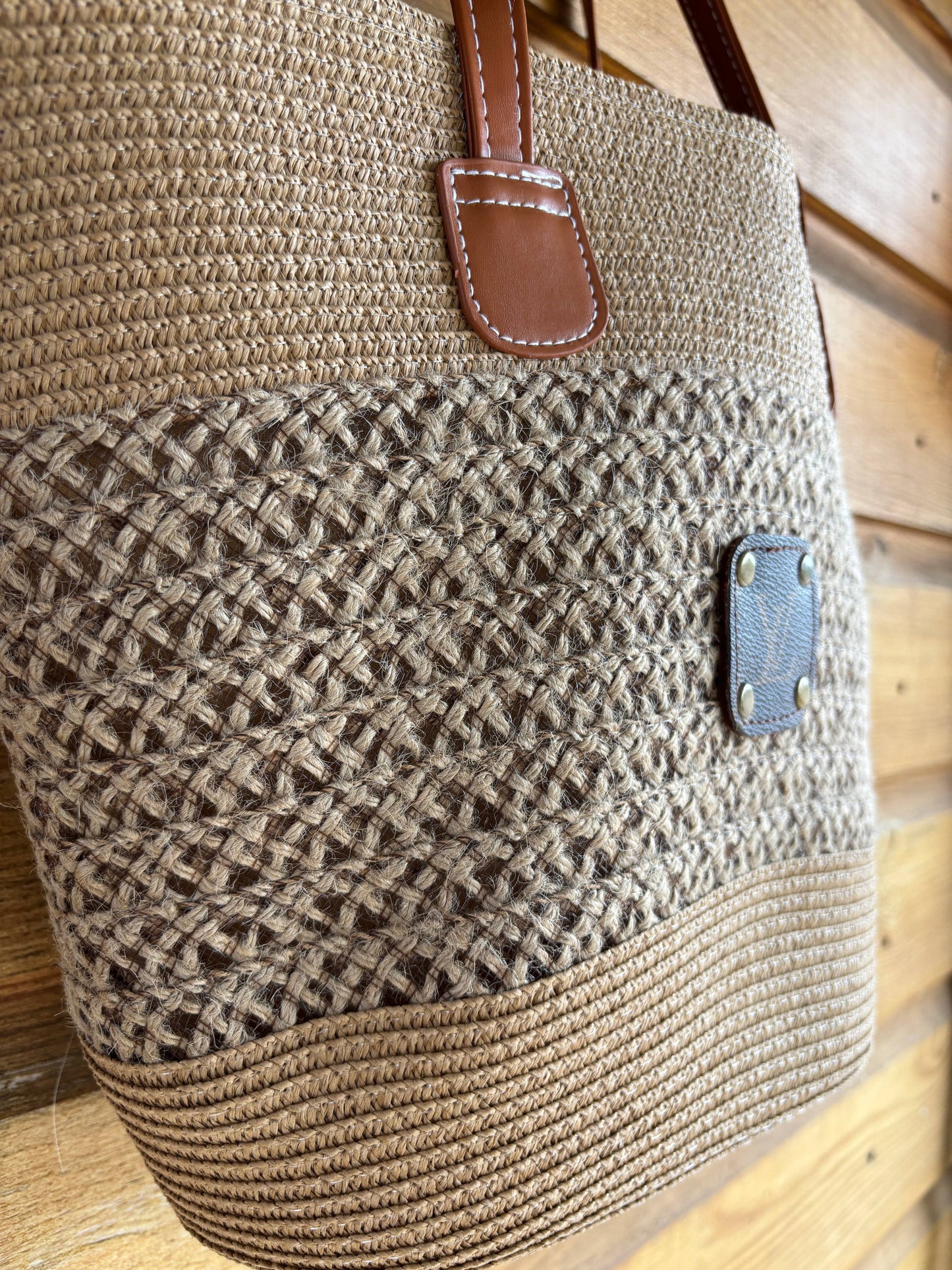 Straw Tote Bag