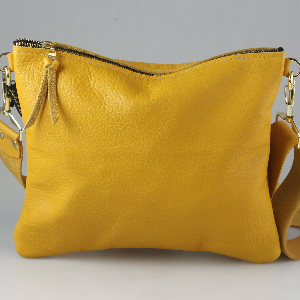 The Classic Taylor Crossbody: Custom / Custom / Matching Leather Strap