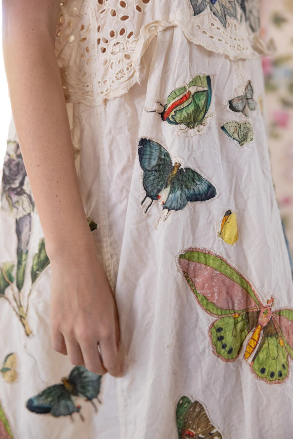 Flor De La Pasión Lula Dress 1260 - Magnolia pearl