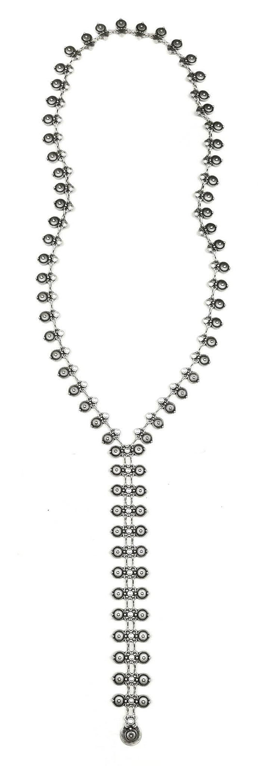 Handmade Lost Pewter Necklace - SLVR1088
