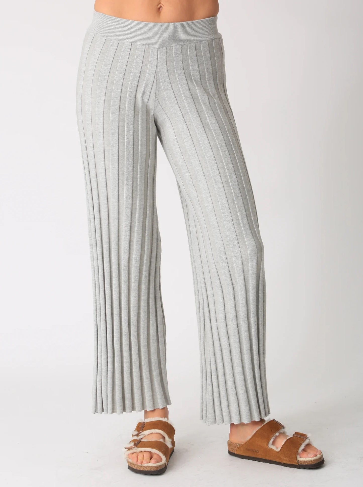 Carmel Ribbed Knit Pant WBT172SO - Electric & Rose