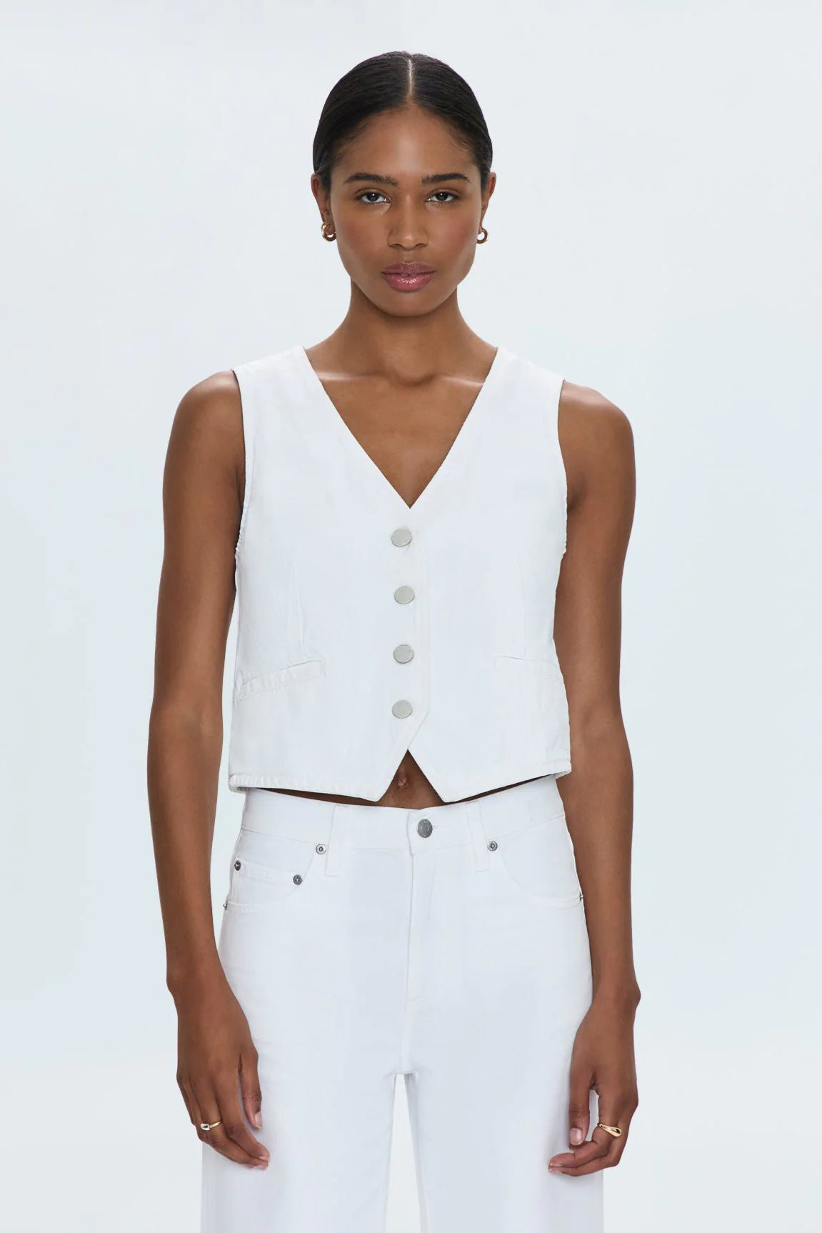 Vero Denim Vest P00095047DR - PISTOLA