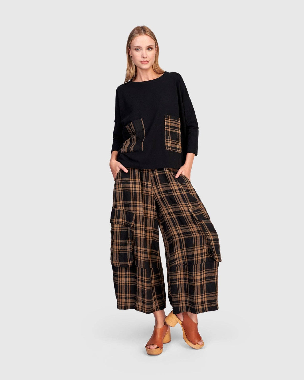 Oud Pockets Top, Terra: Terra / M (US 12-14)