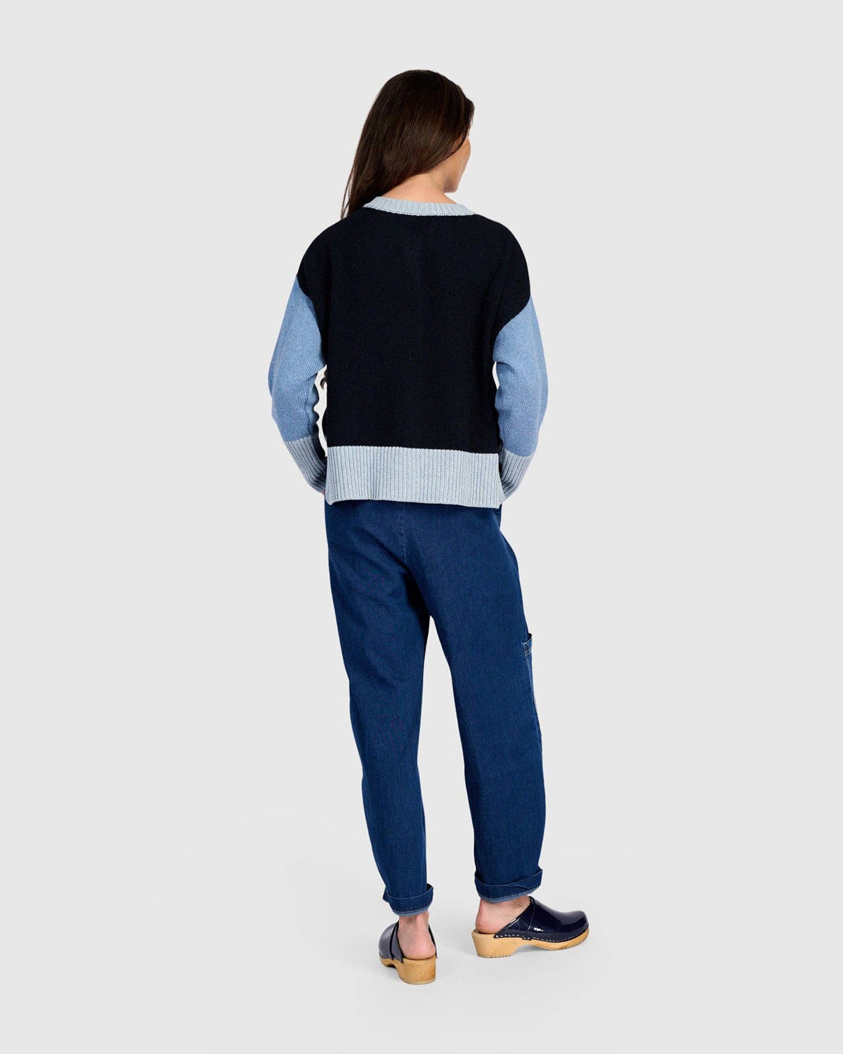 Marmalade Cardigan, Blue Mix: NAVY / ONE SIZE