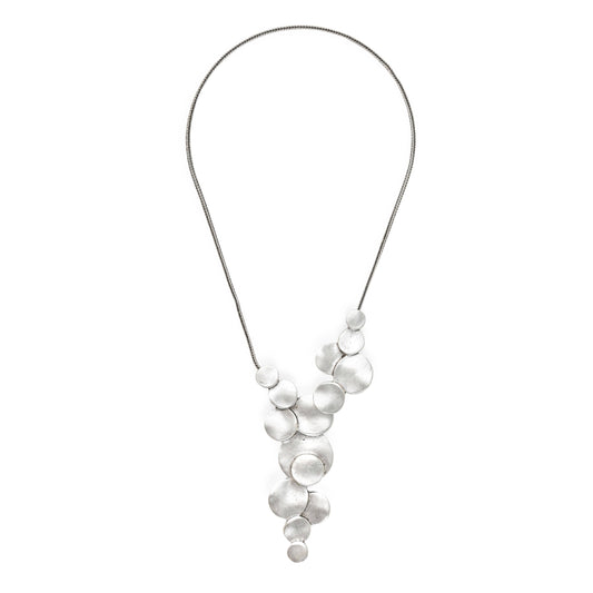 Handmade Pewter Necklace - 032-1032
