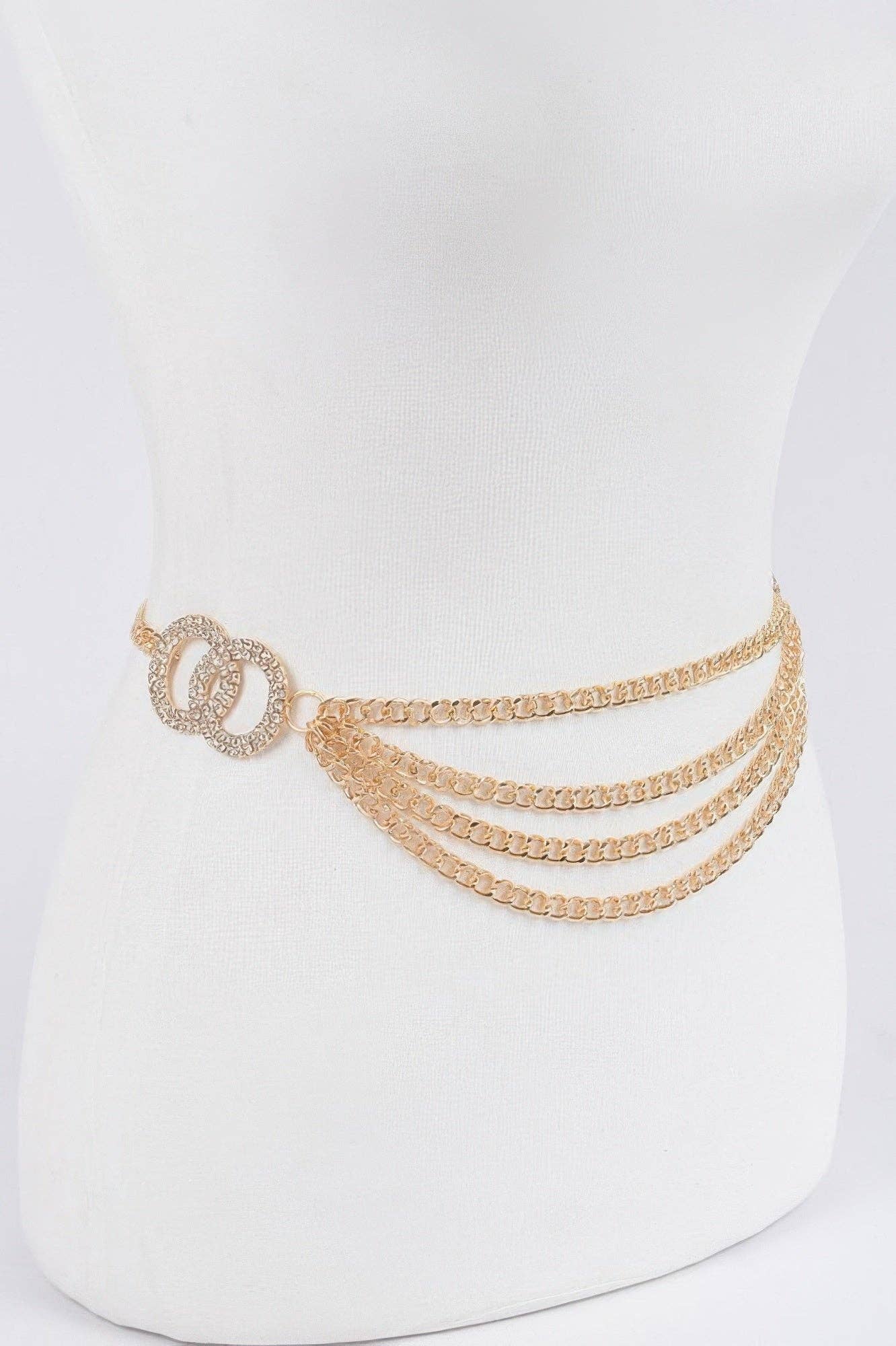 Women's Belts: INWOOD NYFW Collection BYMANYC ® New York: Gold / One Size For All