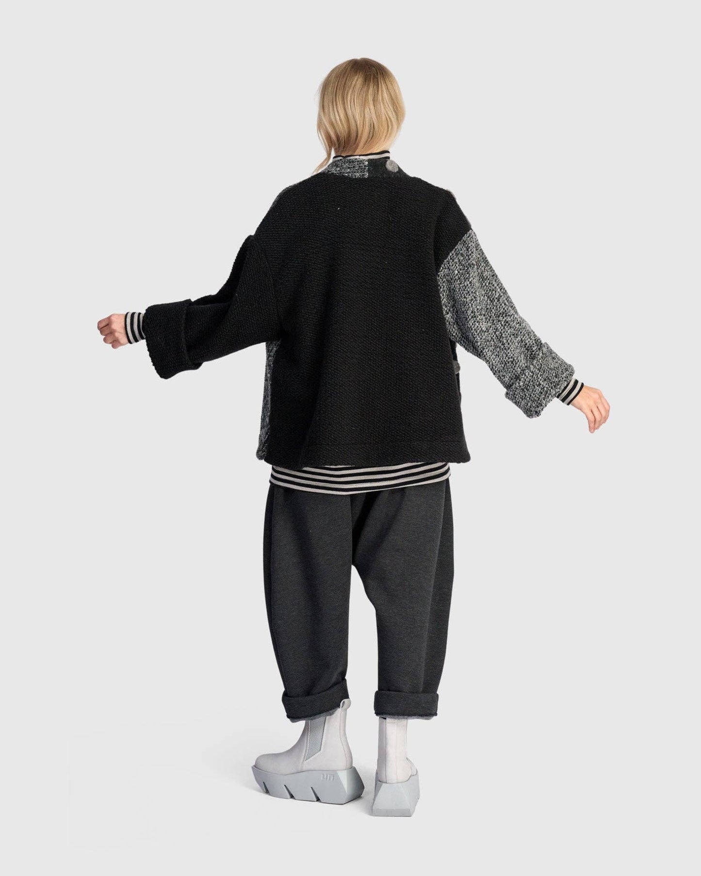 Urban Maggie Cardigan, Grey Mix: Dottie / S (US 8-12)