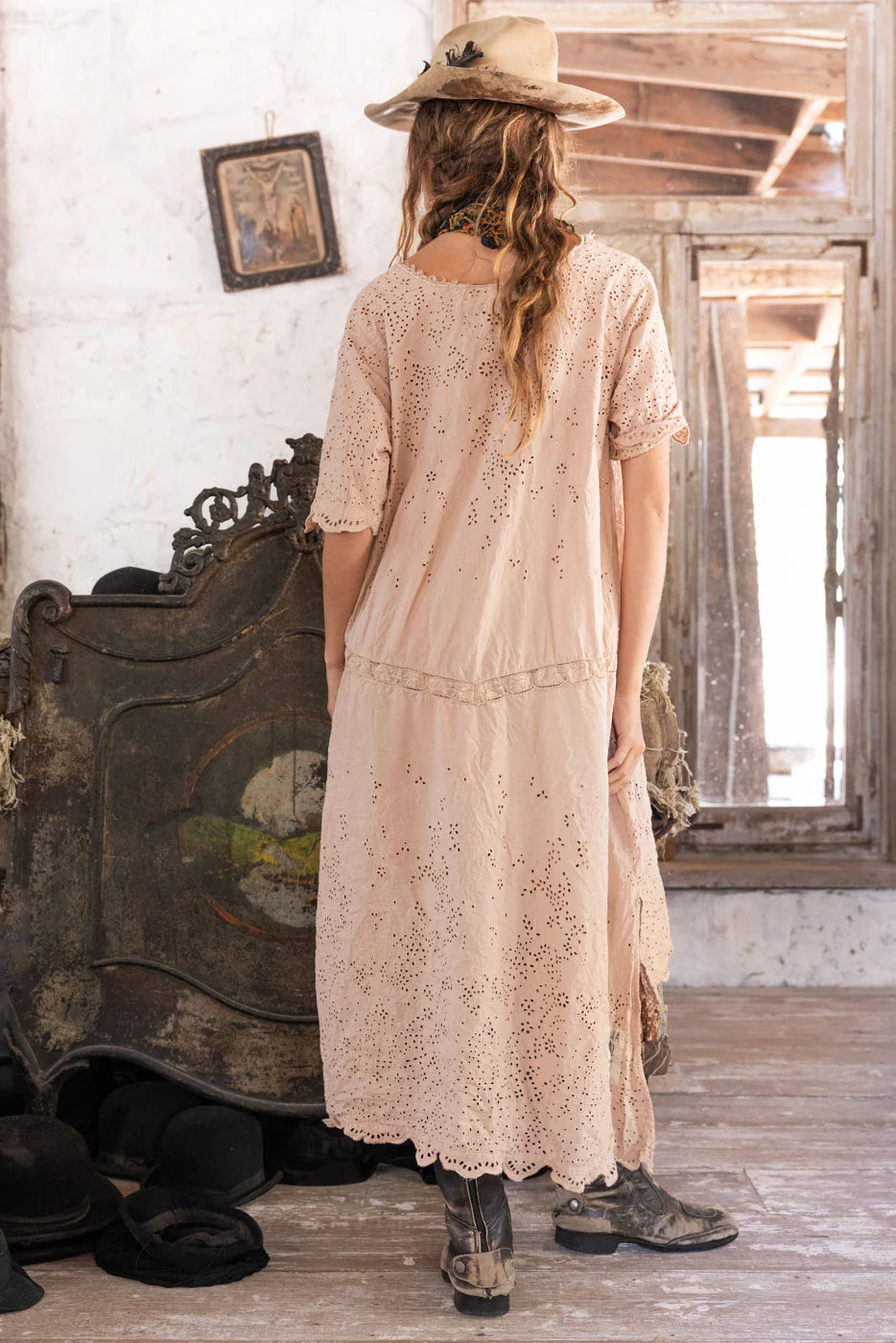 Eyelet Virgie Dress 880 - Magnolia Pearl