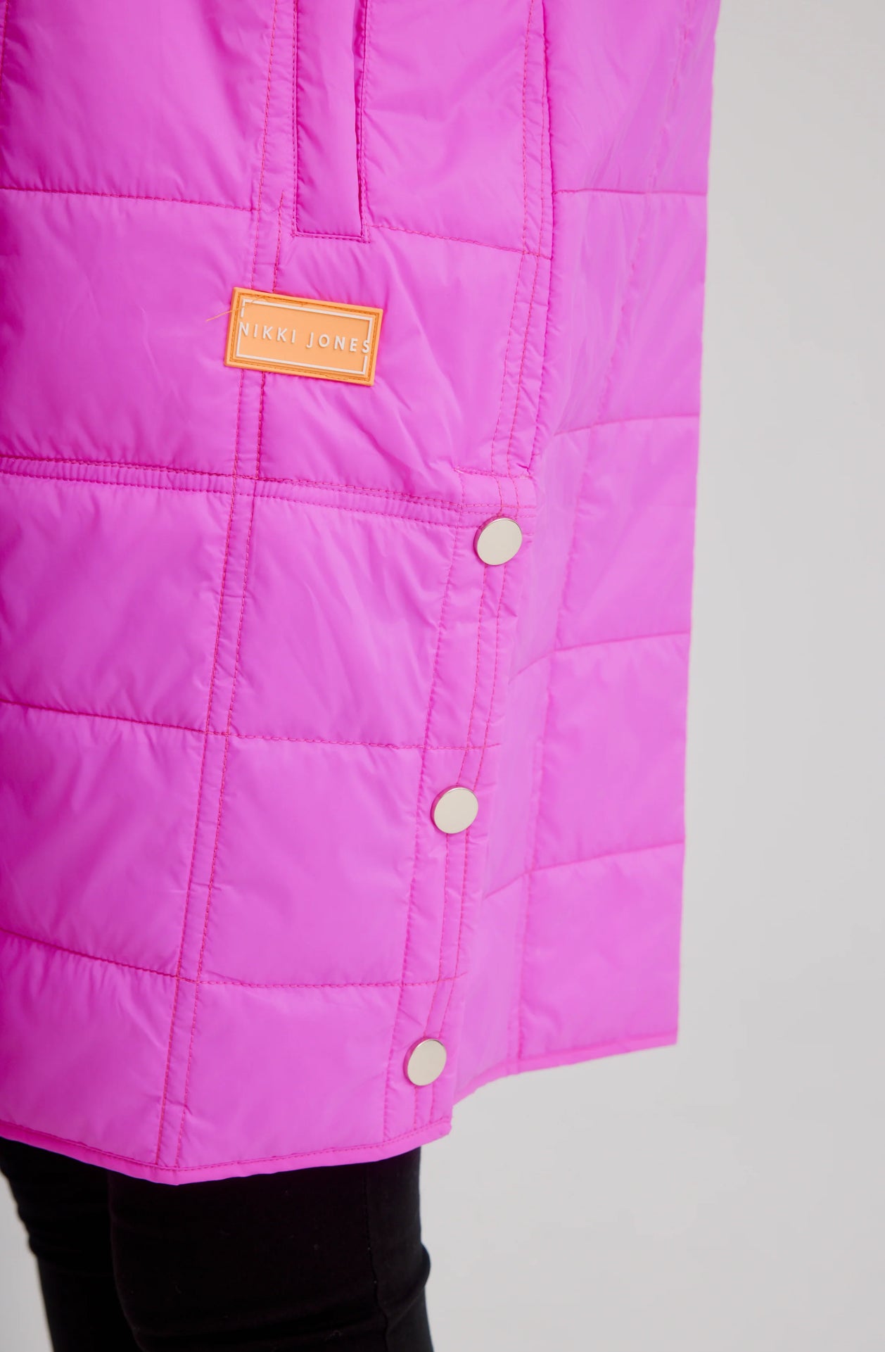 Light Puffer Coat K54577RO-373 - Nikki Jones